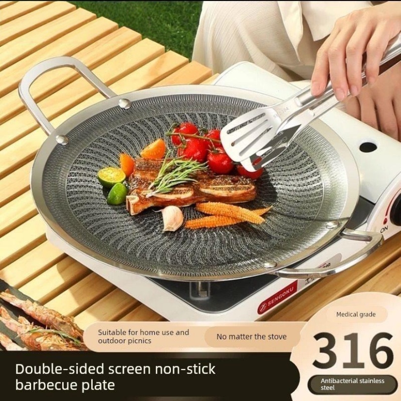 Camping Cooking Set Stainless Steel - 316 Paslanmaz Çelik Çok Fonksiyonlu Pişirme