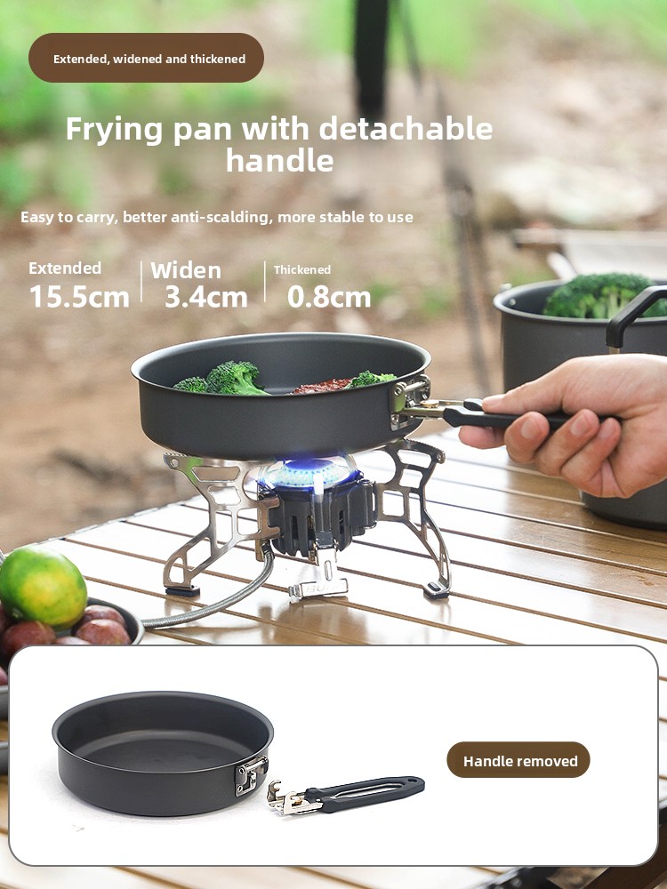 Camping Cooking Pots And Pans Set - 2026Bulin C15 Açık Hava Küçük Tava
