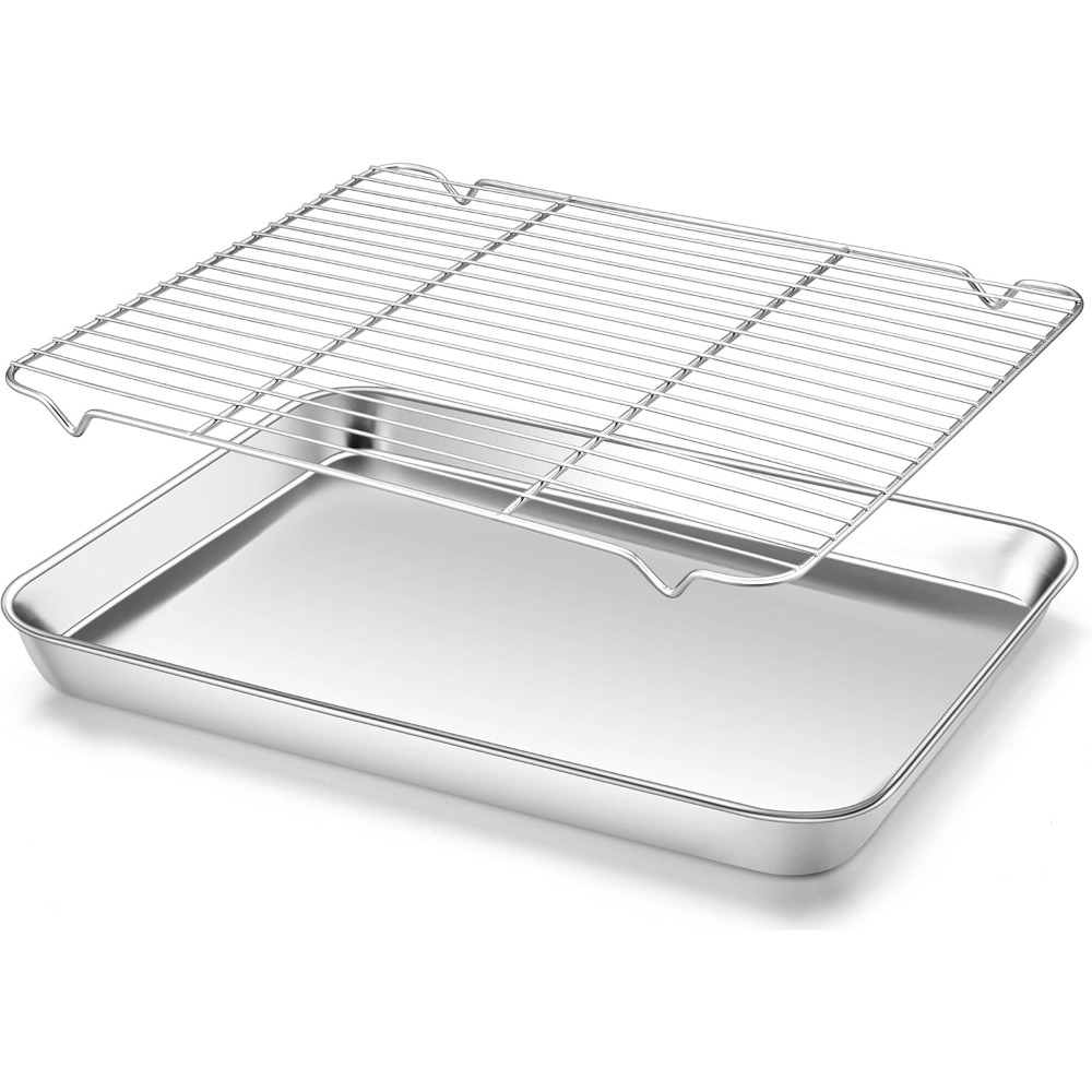 Camping Cooking Dishes - Çok fonksiyonlu fırın tepsisi tel raf