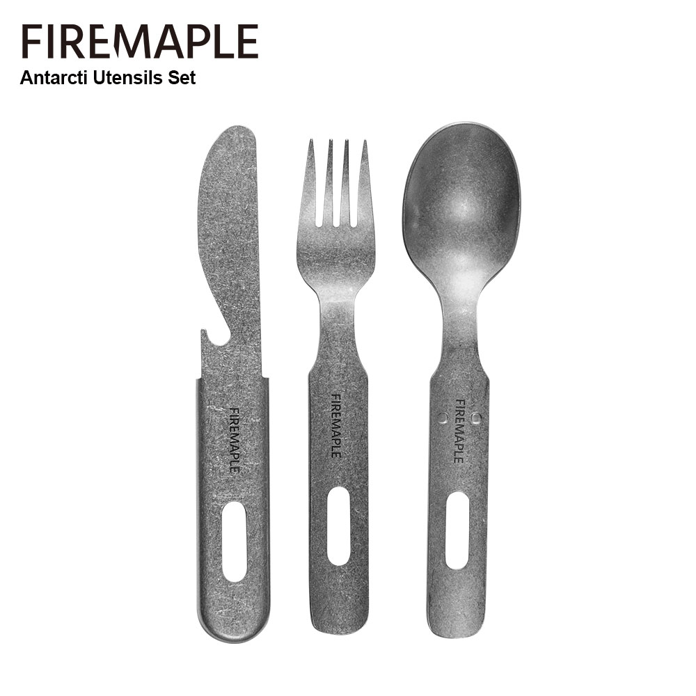 Camping Cooking All In One - Yangın akçaağaç Antarcti 3in1 eşyaları Set
