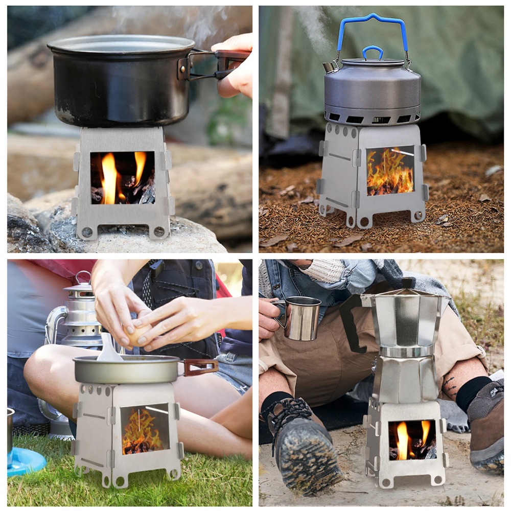 Camping Cooking Windshield - Kamp Sobası Odun Sobası Alkol Sobası