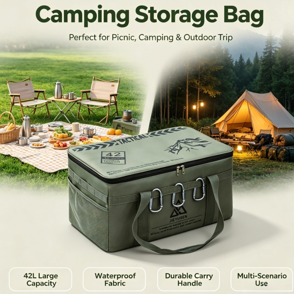 Camping Outdoor Cooking Table - 30/42L Katlanabilir Taşınabilir Açık Piknik Sofra
