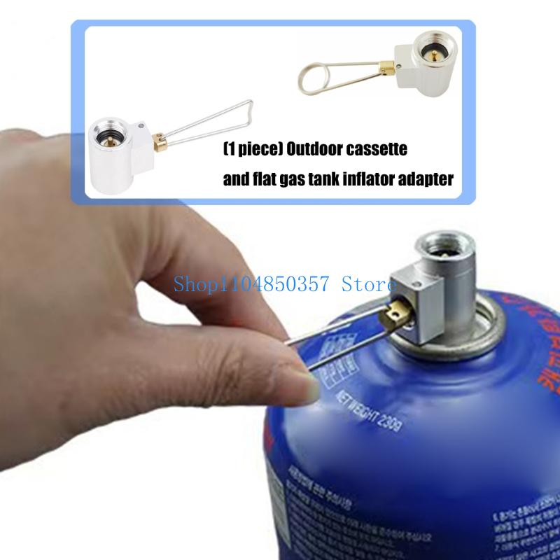 Camping Cooking Canister - 652F Kamp Evrensel Soba Adaptörü Metal