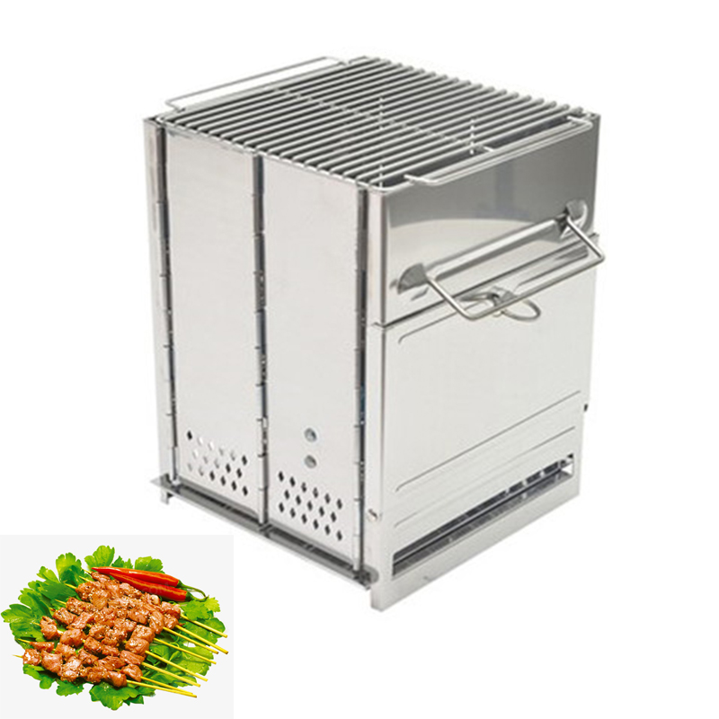 Camping Cooking Wood Stove - Odun Sobası Açık Hava Kamp Ekipmanları