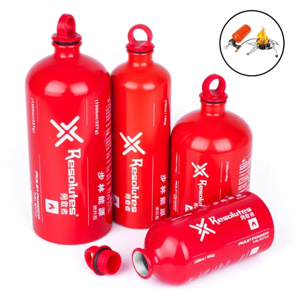 Camping Cooking Canister - 1500/1000/750/500 ML Açık Gaz Yağı Yakıt