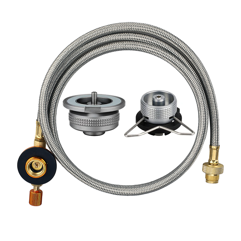 Camping Cooking Windshield - Açık Soba Gaz Adaptörü Bölünmüş Soba