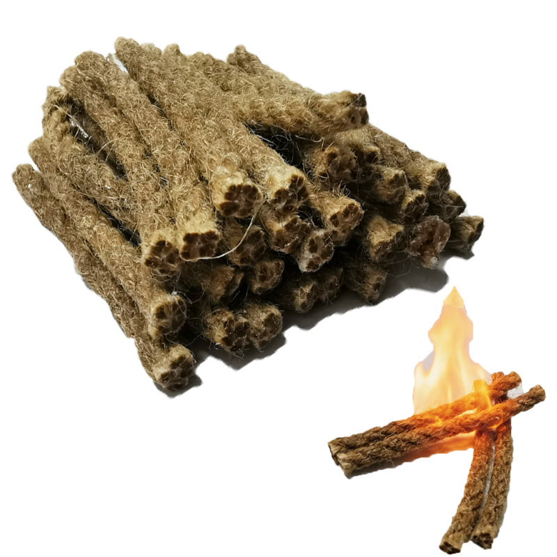 Camping Cooking Wood Stove - Açık Hava Mini Balmumu Kenevir İpi