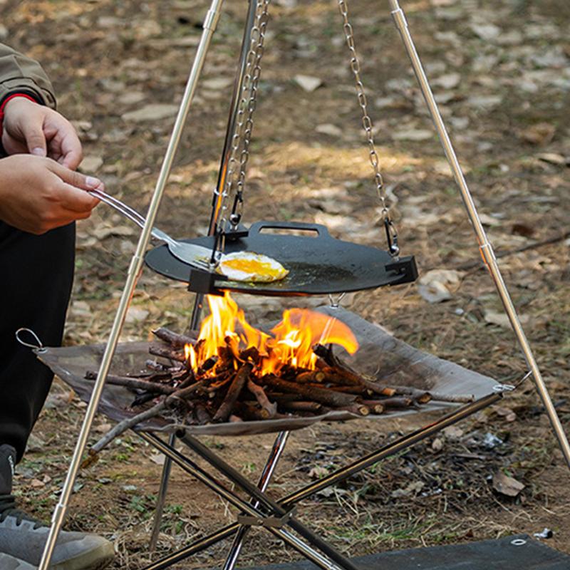 Açık Kamp Ateşi Tripod Taşınab - Camping Cooking One Pot incelemesi ve fiyatı