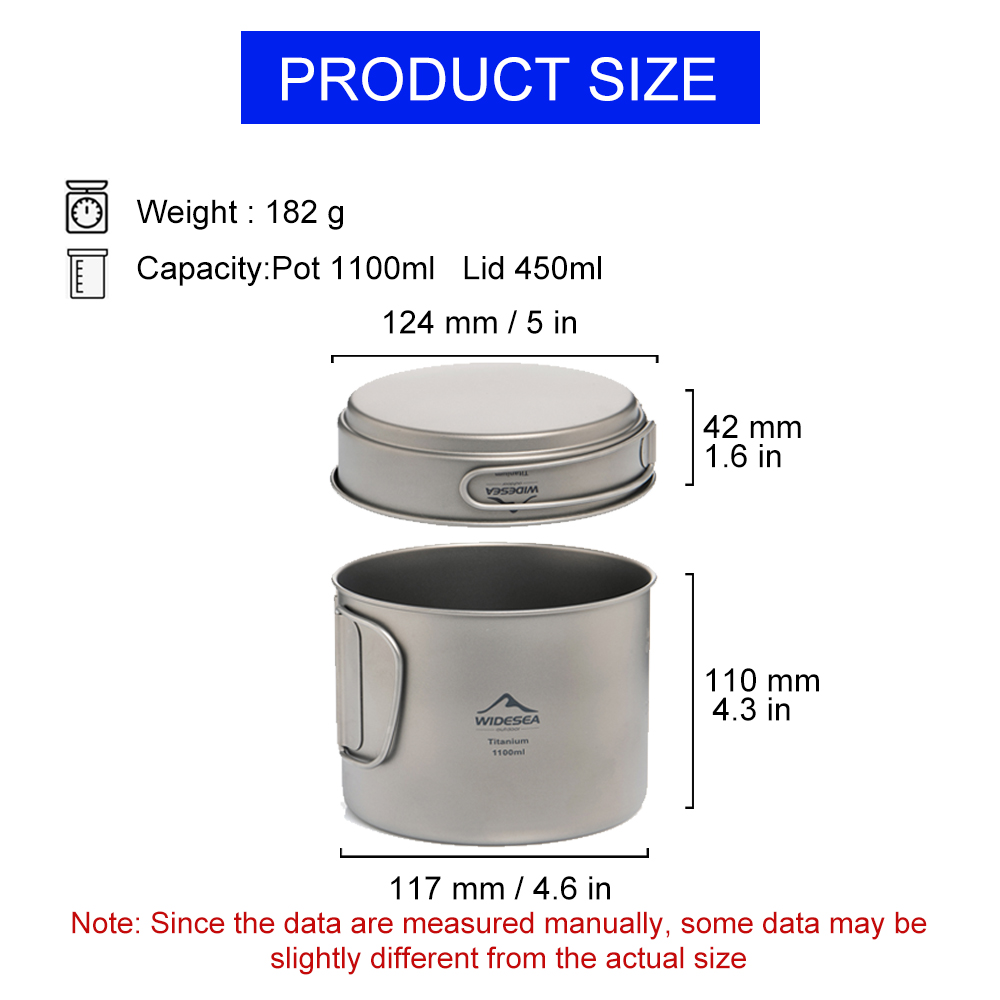 Widesea Ultralight Titanyum Ka - Camping Cooking Set Stainless Steel incelemesi ve fiyatı