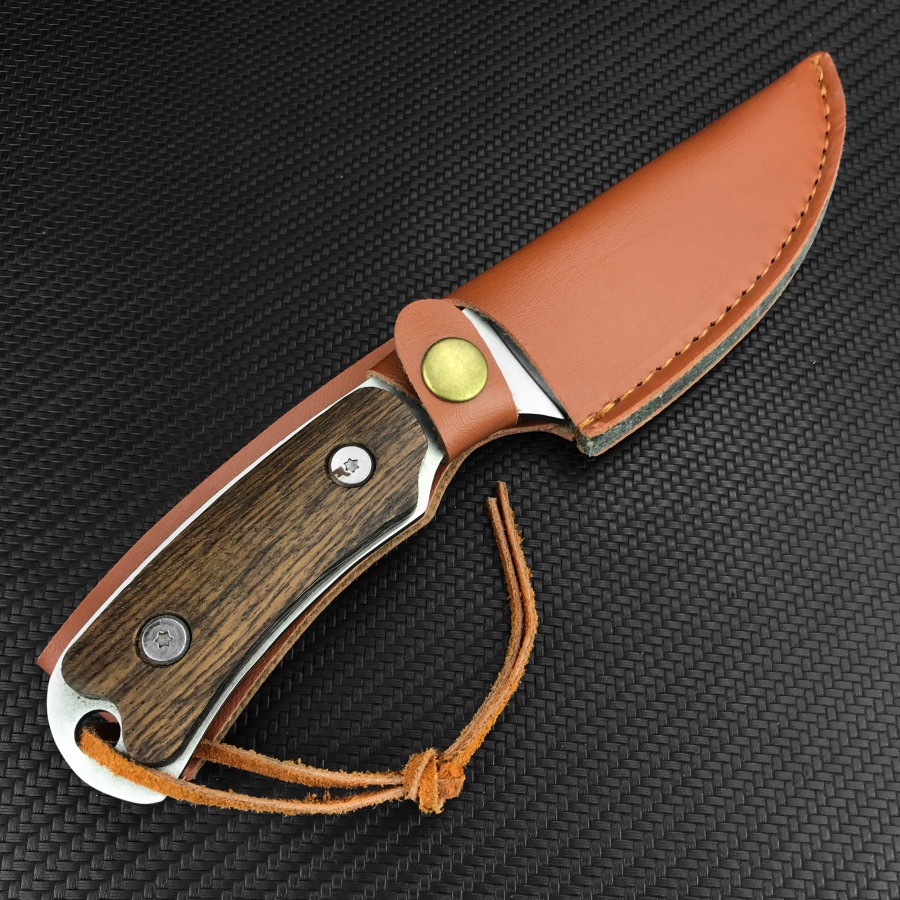 El Yapımı Hafif Ahşap Saplı Dü - Camping Cooking Knife With Sheath incelemesi ve fiyatı