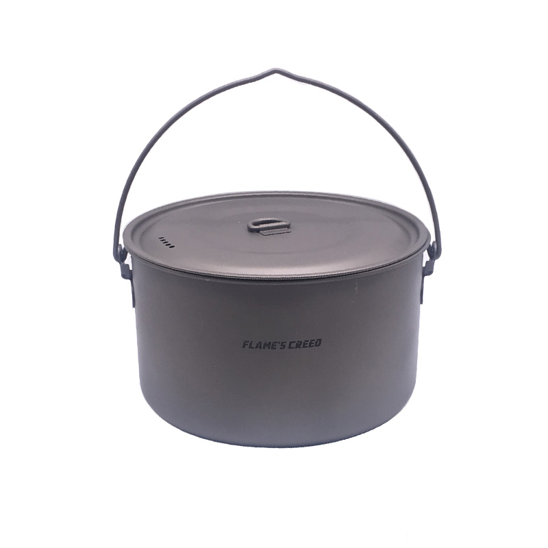 FLAME'S CREED 1100 ml 1950 ml  - Camping Cooking Pots And Pans Set incelemesi ve fiyatı