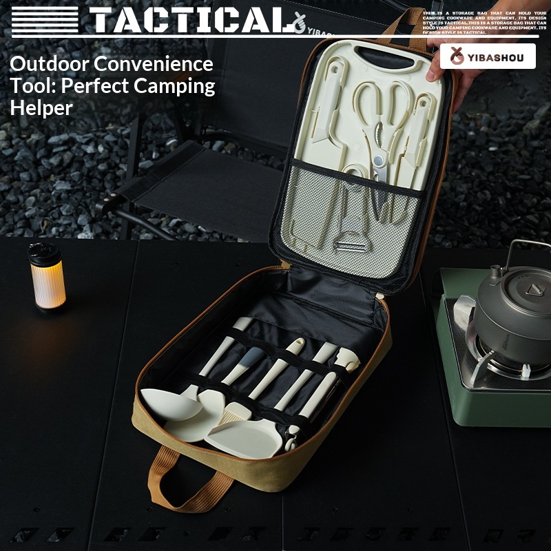 Taşınabilir 9 Adet Kamp Mutfak - Camping Cooking All In One incelemesi ve fiyatı