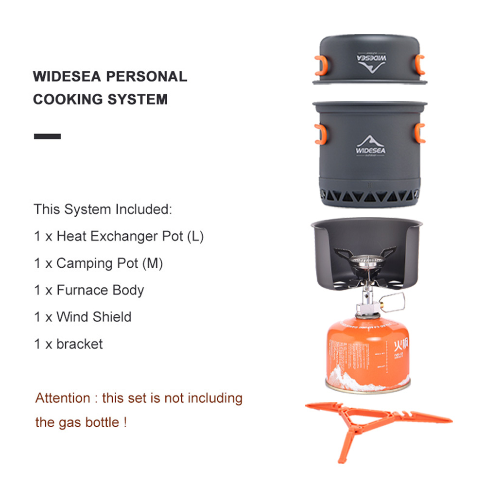 Widesea Taşınabilir Kamp Ocak  - Camping Cooking One Pot incelemesi ve fiyatı