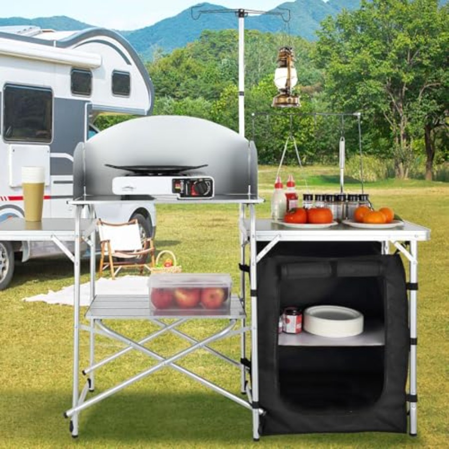 Kamp Mutfak Masası, Katlanabil - Camping Outdoor Cooking Table incelemesi ve fiyatı