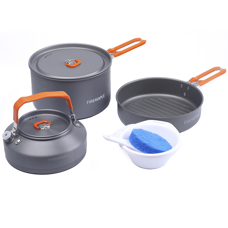Ateş Akçaağaç 2-3 Kişi Çatal B - Camping Cooking Set 2 Person incelemesi ve fiyatı