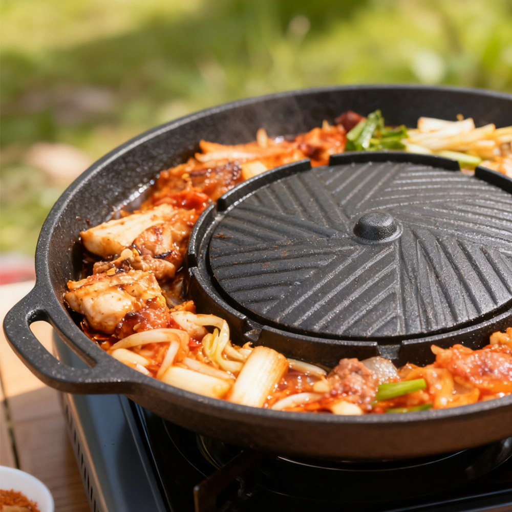 KOSUN Kore Barbekü Izgara Tava - Camping Cooking Dishes incelemesi ve fiyatı