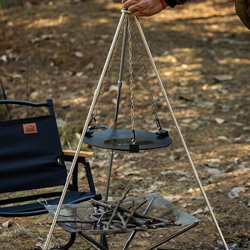 Alüminyum Kamp Şenlik Ateşi Tr - Camping Cooking Pot Tripod incelemesi ve fiyatı