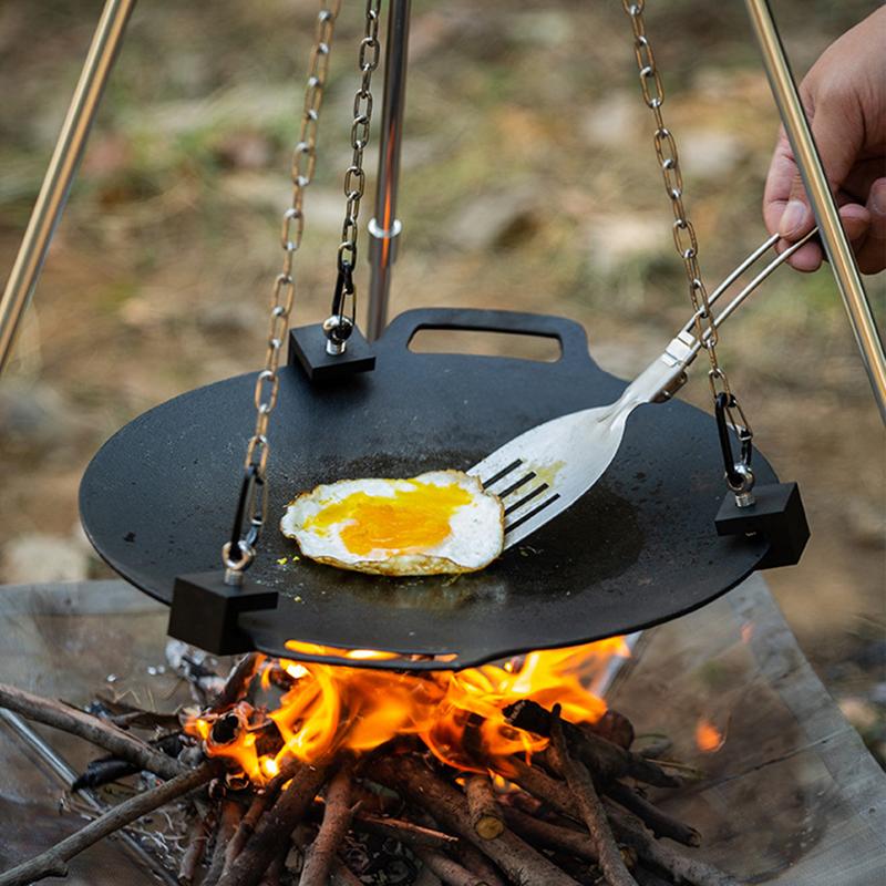 Alüminyum Kamp Şenlik Ateşi Tr - Camping Cooking Pot Tripod incelemesi ve fiyatı
