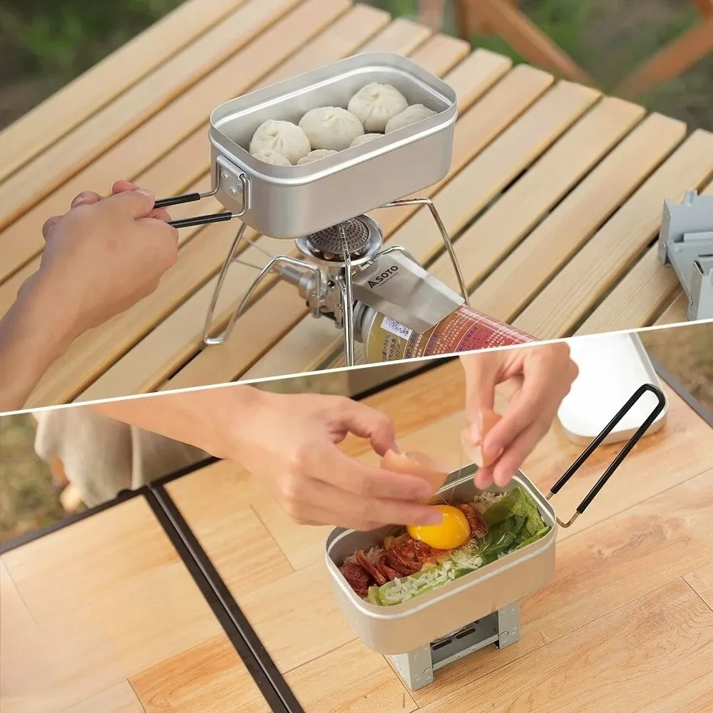 800/1400ML Alüminyum Öğle Yeme - Camping Outdoor Cooking Table incelemesi ve fiyatı