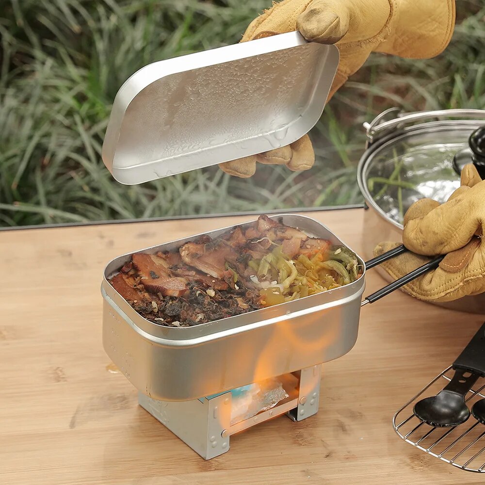 800/1400ML Alüminyum Öğle Yeme - Camping Outdoor Cooking Table incelemesi ve fiyatı