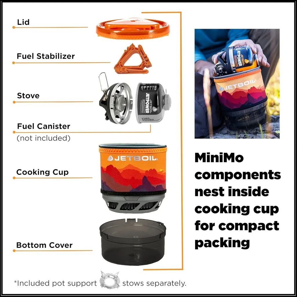 Jetboil MiniMo Kamp ve Sırt Ça - Camping Cooking Jetboil incelemesi ve fiyatı