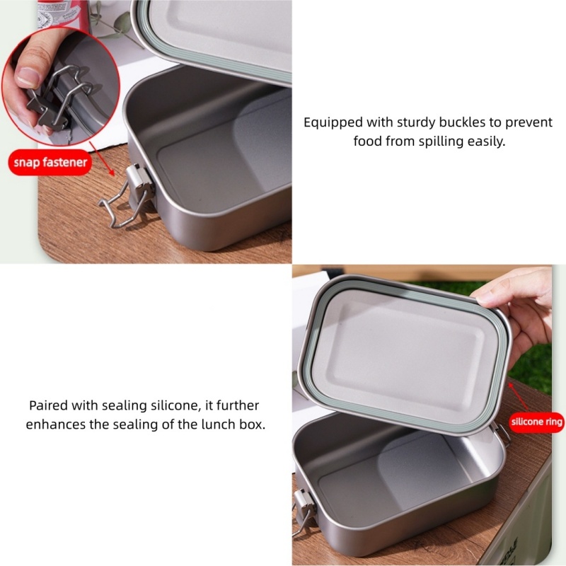 Titanyum Öğle Yemeği Kutusu, K - Camping Cooking Set Stainless Steel incelemesi ve fiyatı