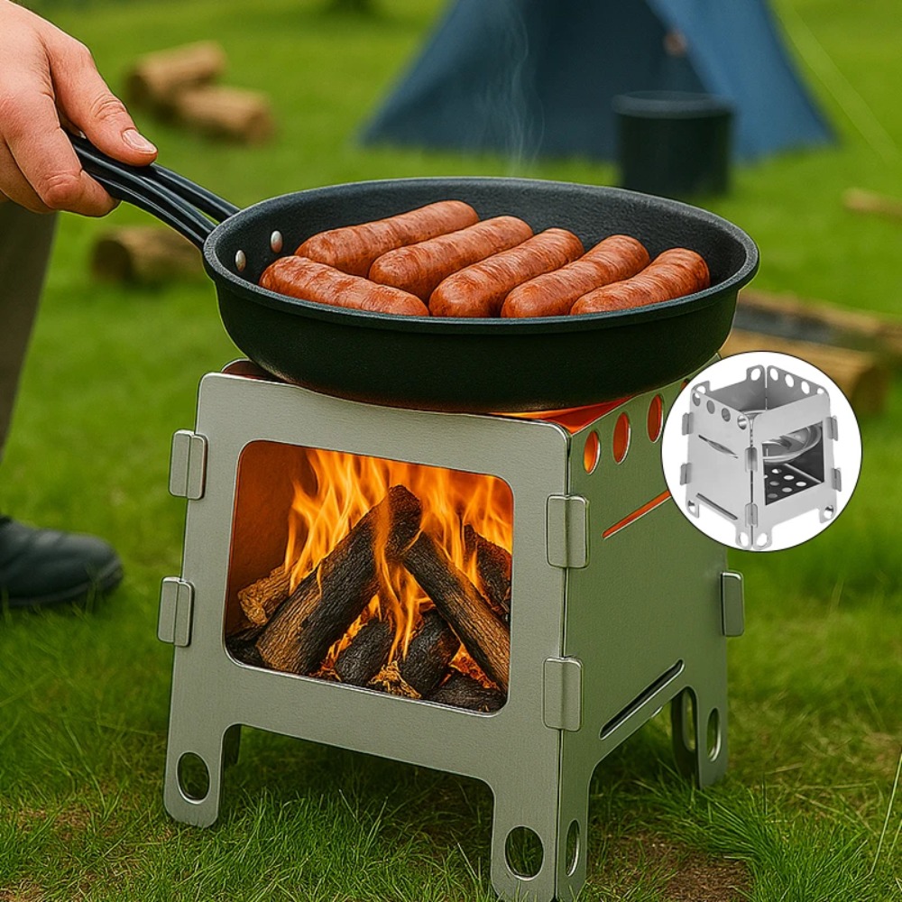 Kamp Sobası Odun Sobası Alkol  - Camping Cooking Windshield incelemesi ve fiyatı