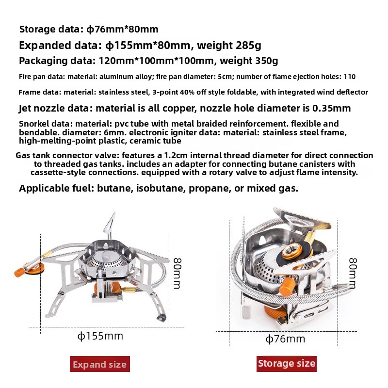 Ayrılabilir brülörlü, rüzgar g - Camping Cooking Canister incelemesi ve fiyatı