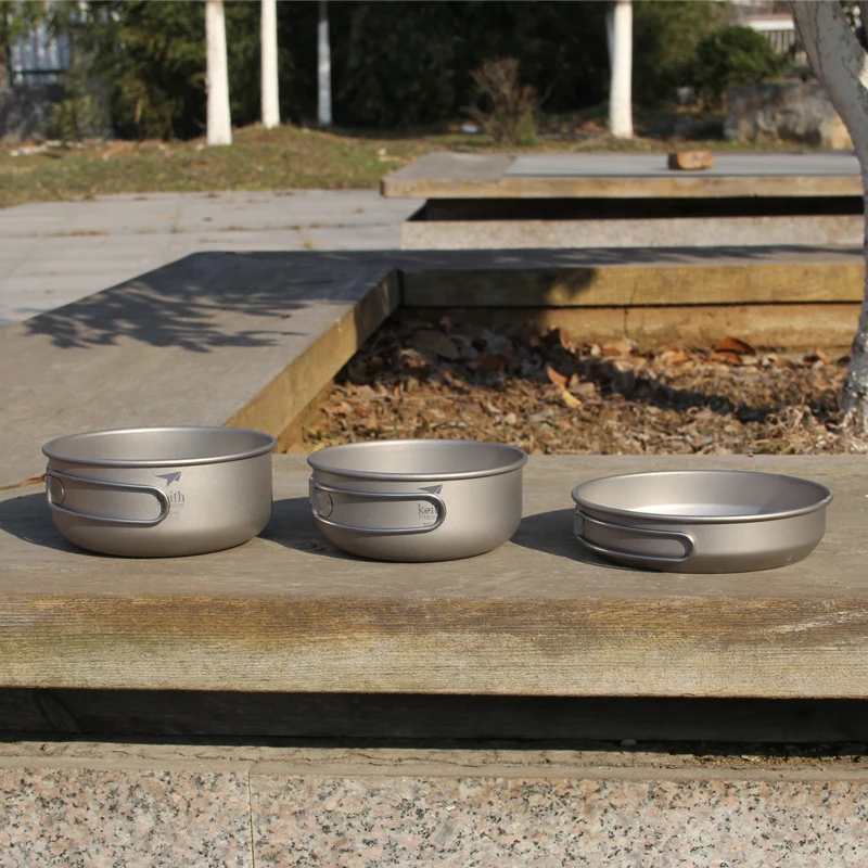 Keith 3 ADET Titanyum Tencere  - Camping Cooking Set Stainless Steel incelemesi ve fiyatı