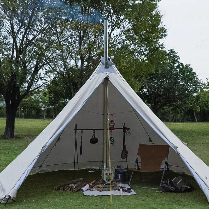 Kamp odun sobası baca kapağı 6 - Camping Cooking Wood Stove incelemesi ve fiyatı