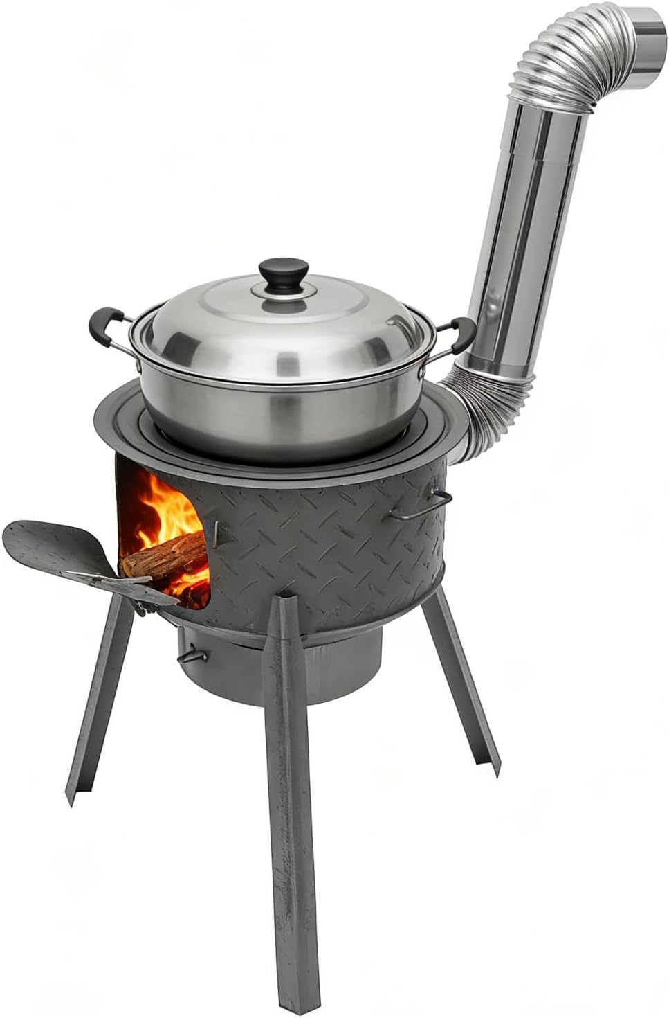 Kamp ve Yürüyüş İçin Taşınabil - Camping Cooking Wood Stove incelemesi ve fiyatı