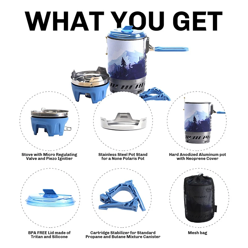 Yangın akçaağaç X1 X2 X3 X5 aç - Camping Cooking One Pot incelemesi ve fiyatı