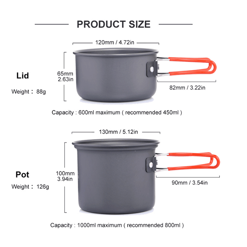Widesea Ultralight Kamp Pişirm - Camping Cooking Dishes incelemesi ve fiyatı