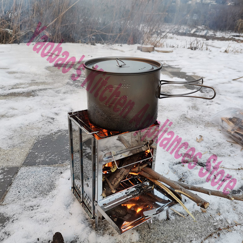 Odun Sobası Açık Hava Kamp Eki - Camping Cooking Wood Stove incelemesi ve fiyatı