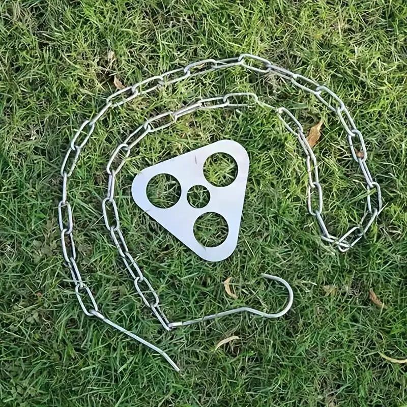 Açık Pürüzsüz ve Paslanmayan P - Camping Cooking Pot Tripod incelemesi ve fiyatı