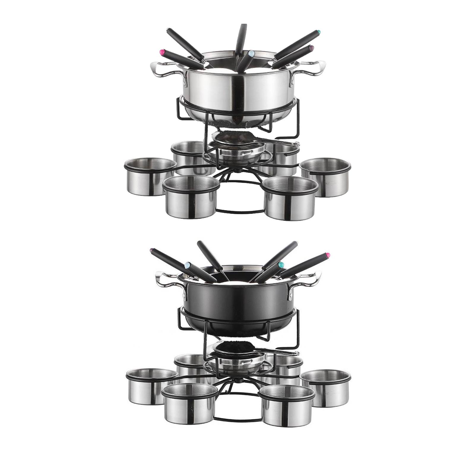 Fondü Tencere Seti Pişirme Oca - Camping Cooking Set Stainless Steel incelemesi ve fiyatı