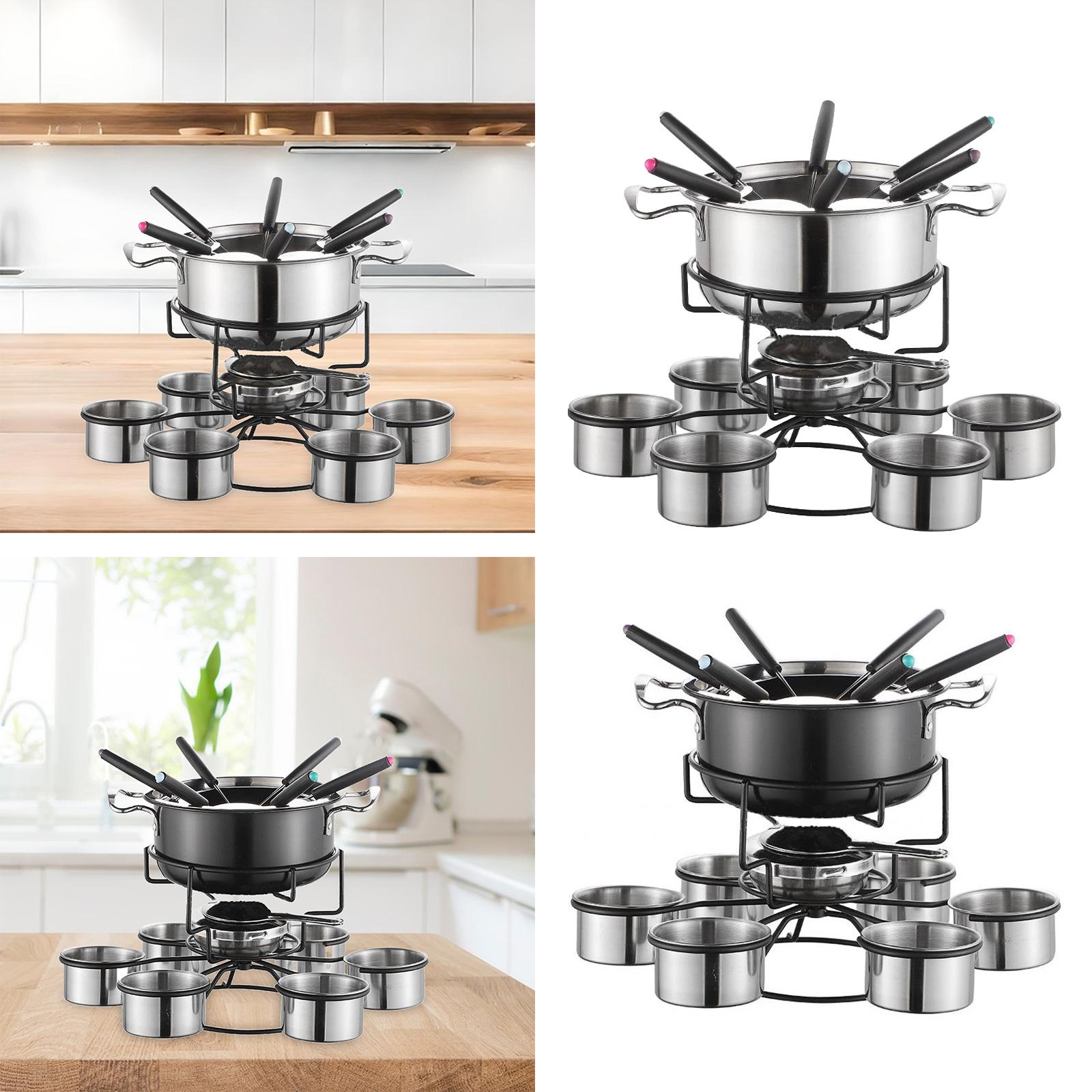 Fondü Tencere Seti Pişirme Oca - Camping Cooking Set Stainless Steel incelemesi ve fiyatı