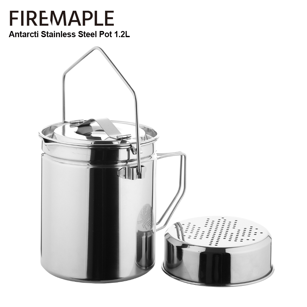 Yangın Akçaağaç 1.2L Paslanmaz - Camping Cooking Set Stainless Steel incelemesi ve fiyatı