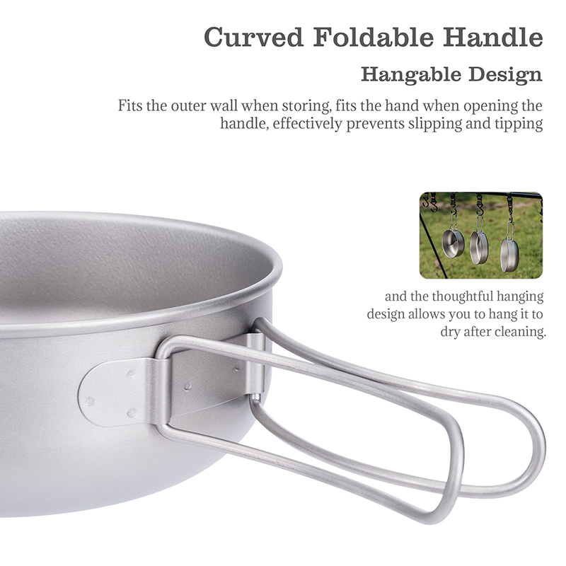 Sınırsız Yolculuk Titanyum Kam - Camping Cooking Pots And Pans Set incelemesi ve fiyatı