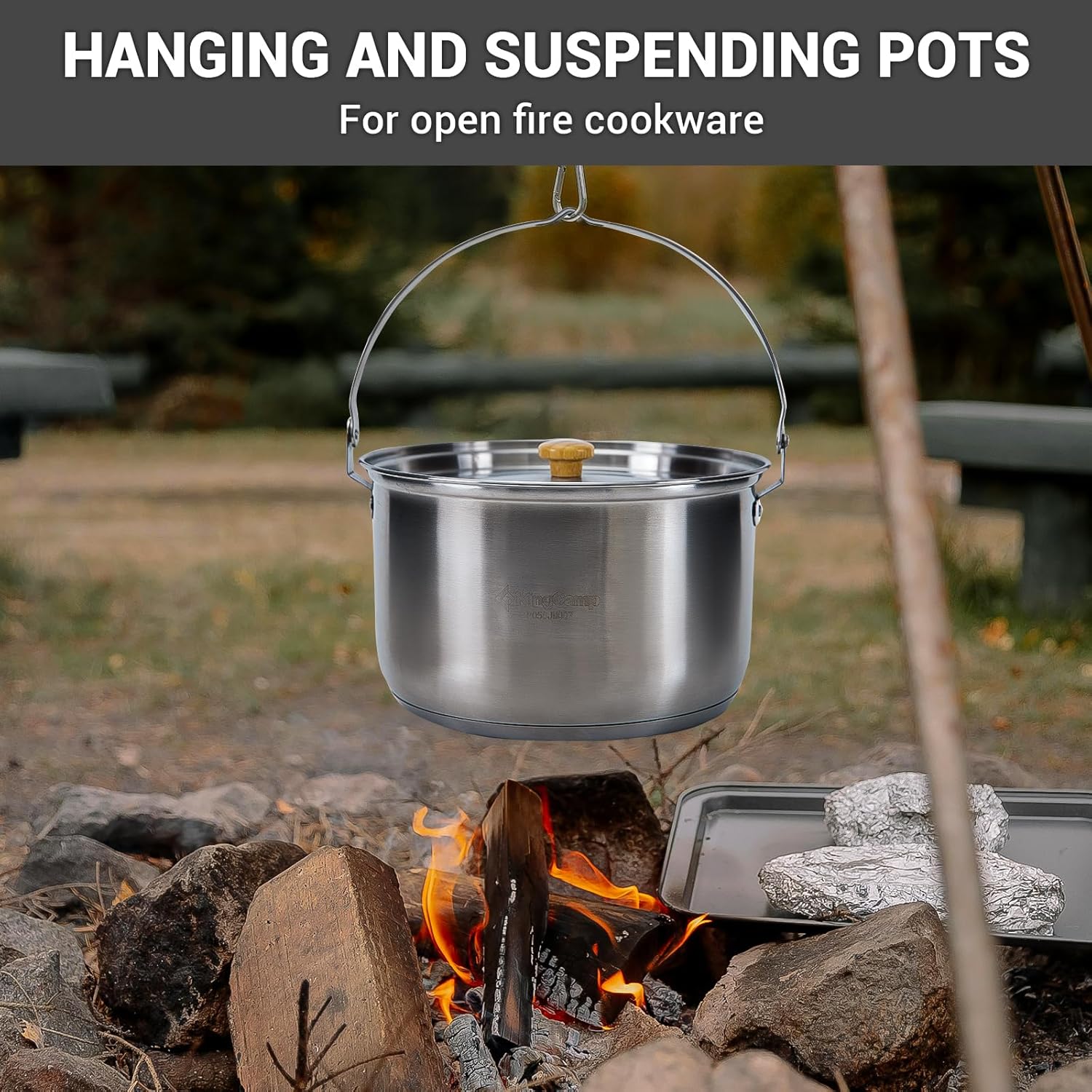 304 Paslanmaz Çelik Kamp Yemek - Camping Cooking Pots And Pans Set incelemesi ve fiyatı