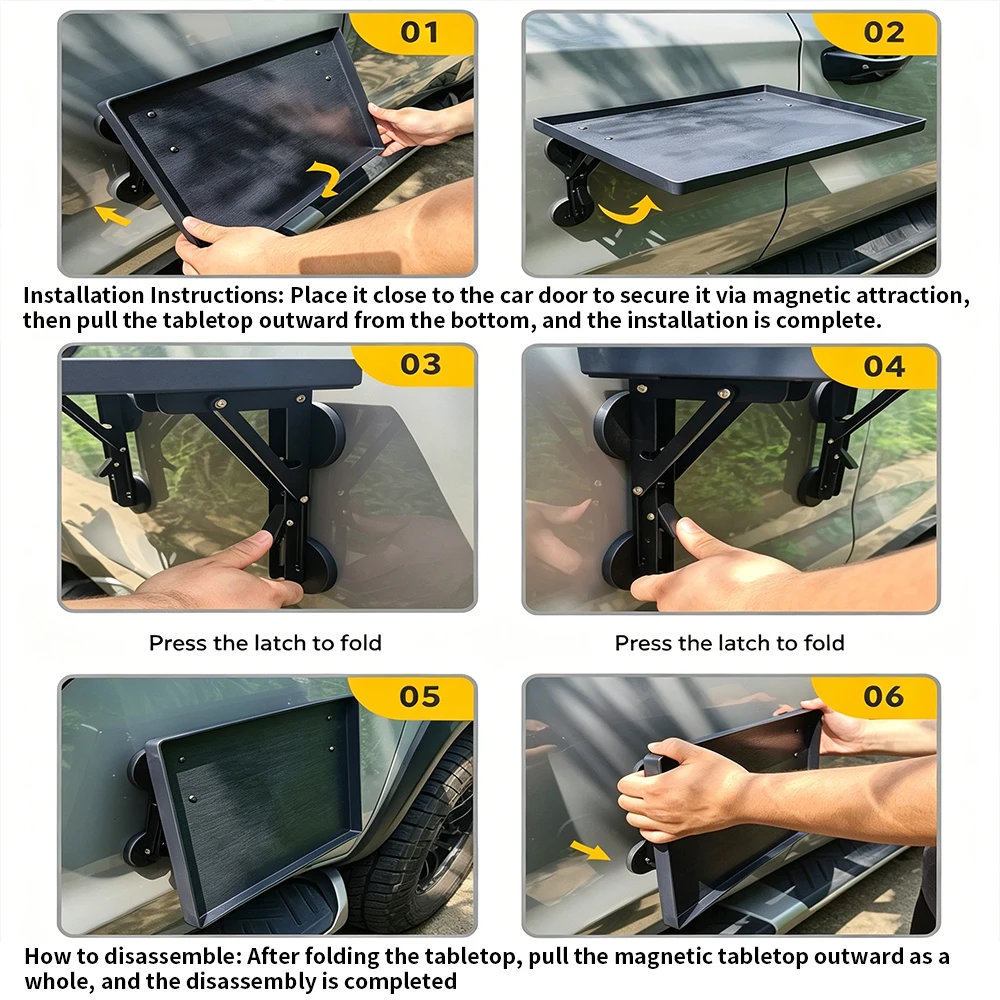 Taşınabilir Araba Yan Kapı Asm - Camping Outdoor Cooking Table incelemesi ve fiyatı