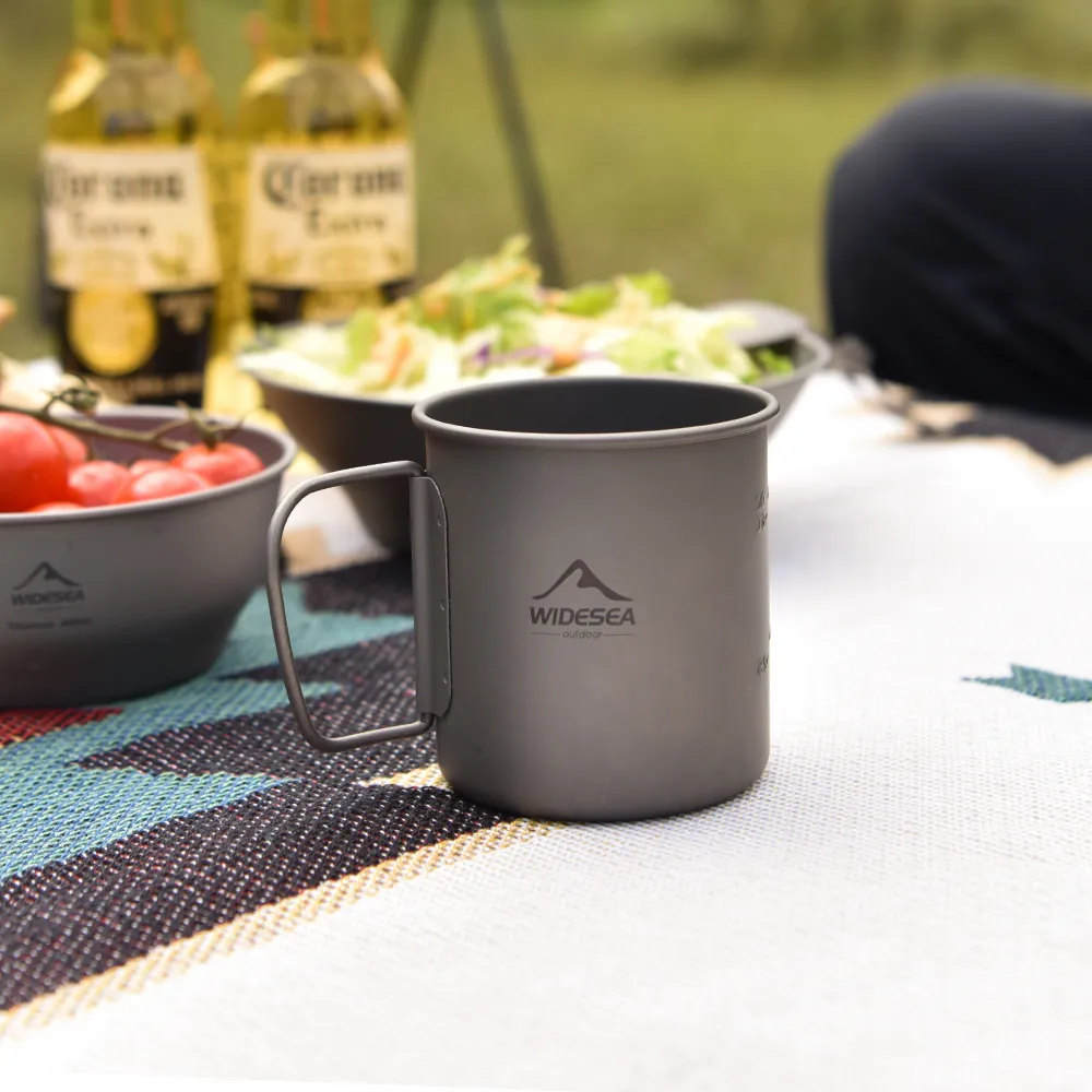 Widesea kamp kupa titanyum fin - Camping Cooking And Dining Set incelemesi ve fiyatı