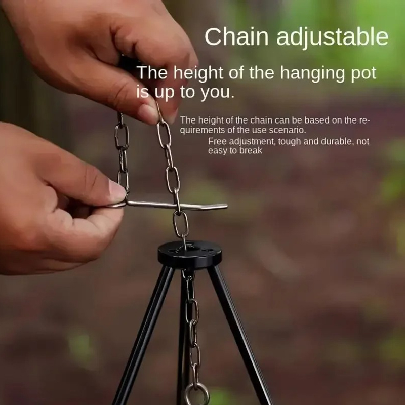 SSUNTAK Taşınabilir Ayrılabili - Camping Cooking Pot Tripod incelemesi ve fiyatı