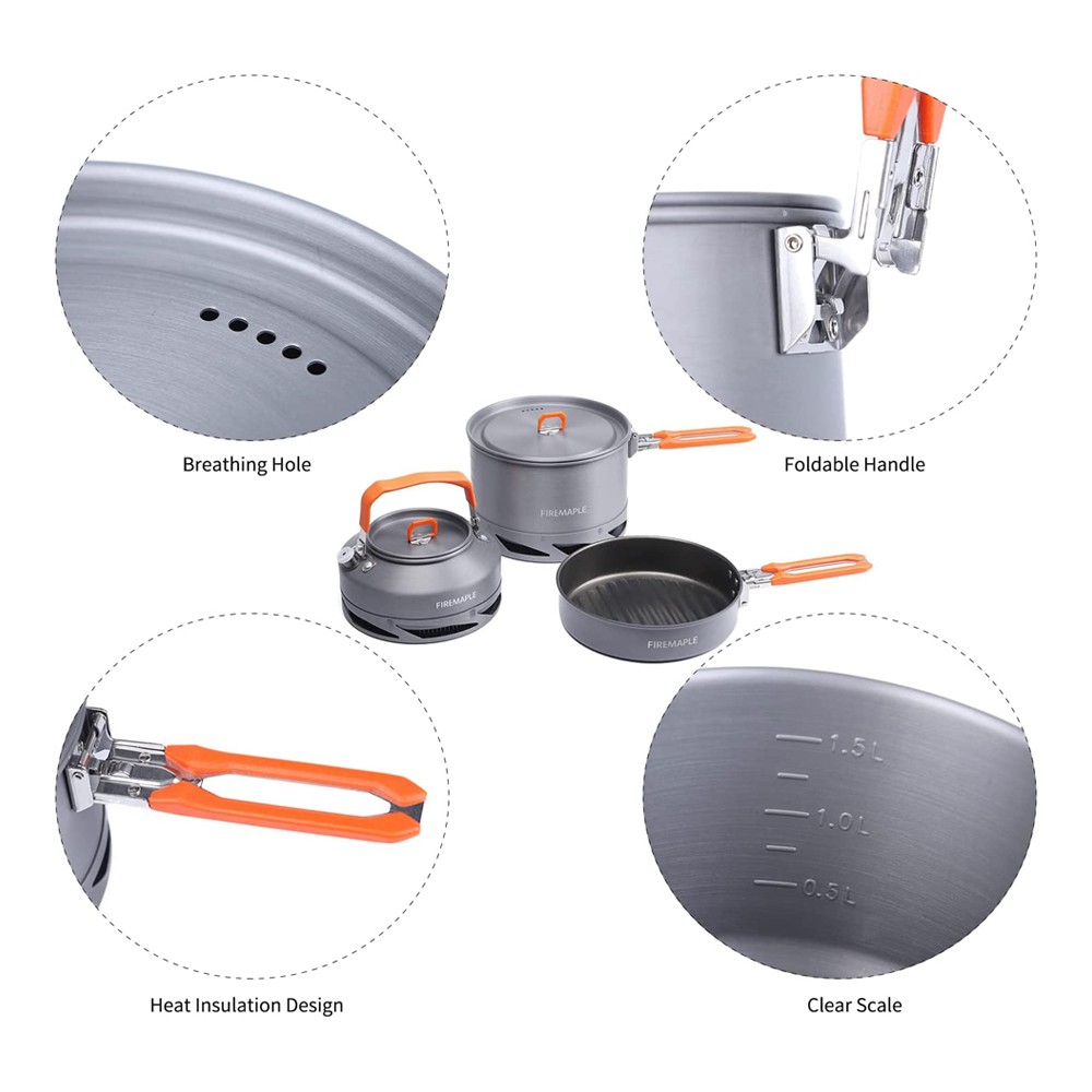 Fire Maple Kamp Tencere Yürüyü - Camping Cooking All In One incelemesi ve fiyatı