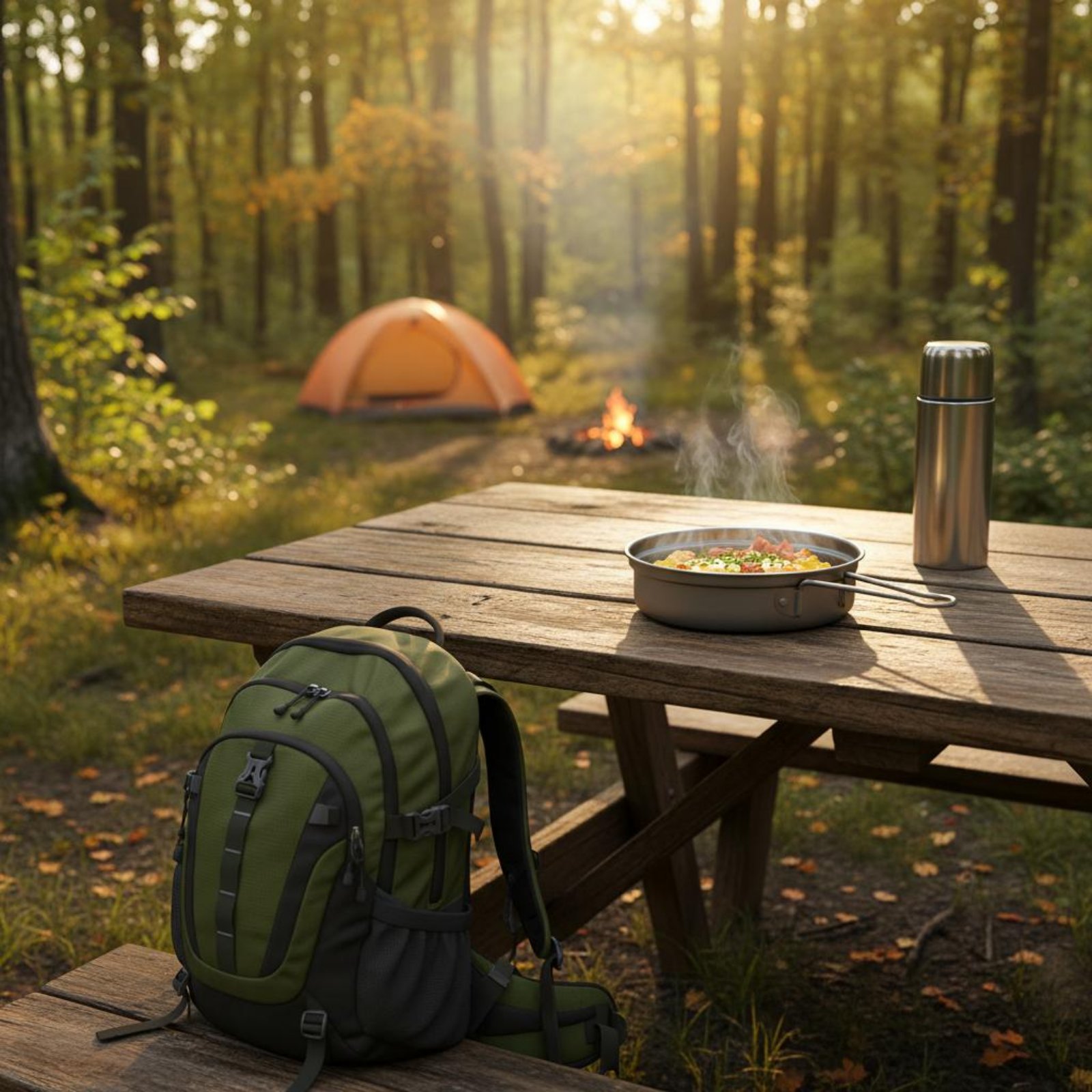 2 Parça Metal Kamp Pişirme Set - Camping Cooking And Dining Set incelemesi ve fiyatı