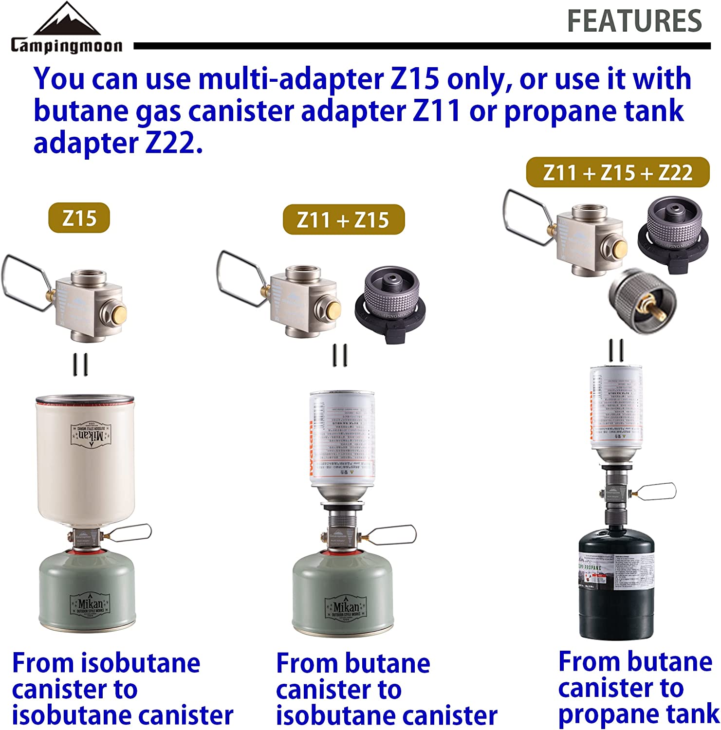 Gaz sobası adaptörü gaz bütan  - Camping Cooking Gas Stove incelemesi ve fiyatı