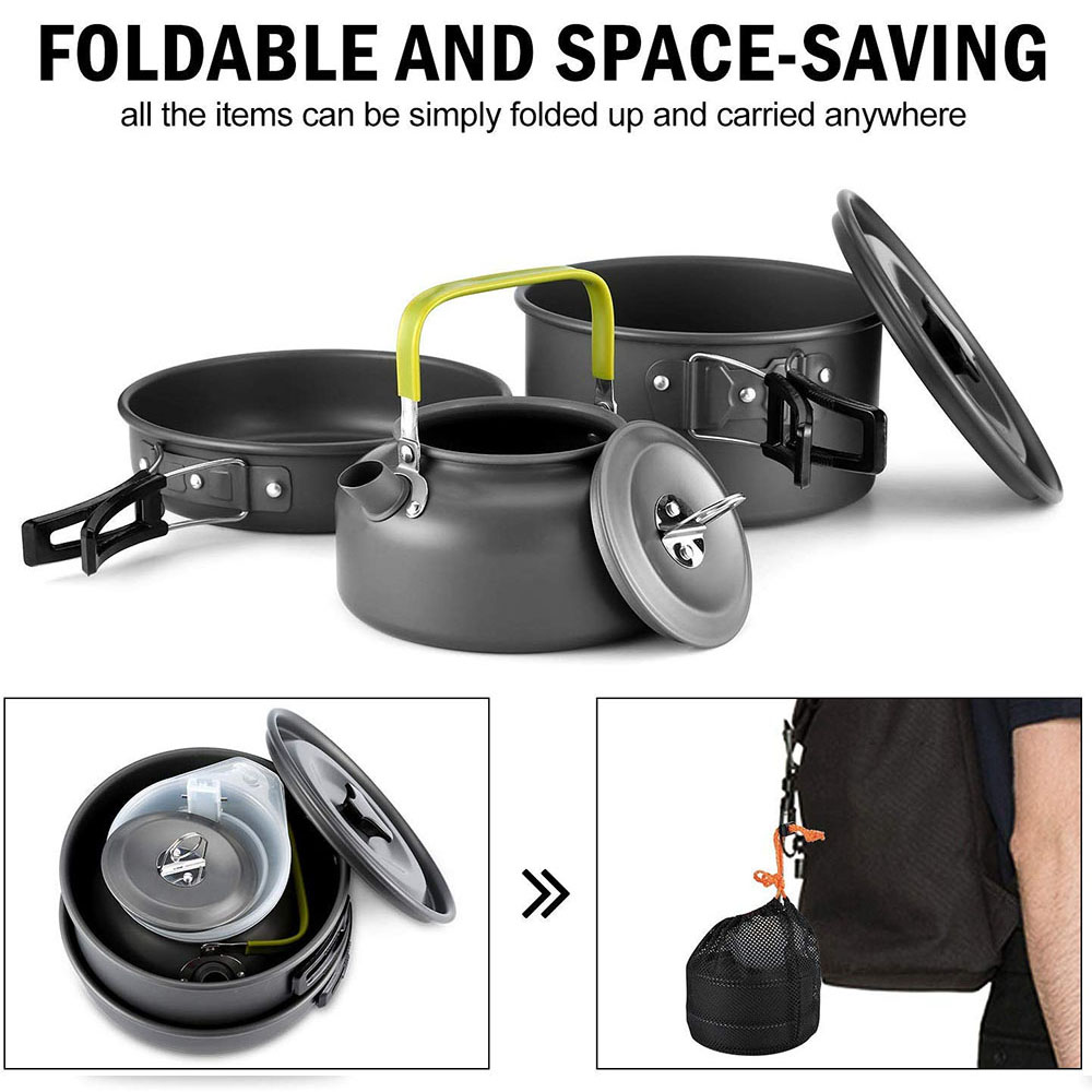 Alüminyum Alaşımlı Malzemeden  - Camping Cooking Dishes incelemesi ve fiyatı