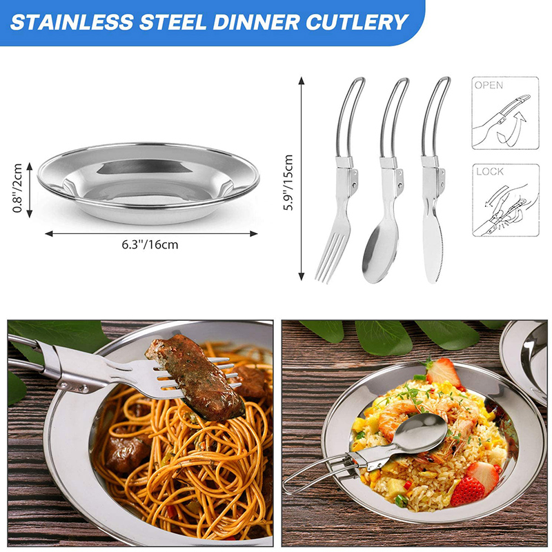 1 takım açık hava tencere tava - Camping Cooking Pots And Pans Set incelemesi ve fiyatı