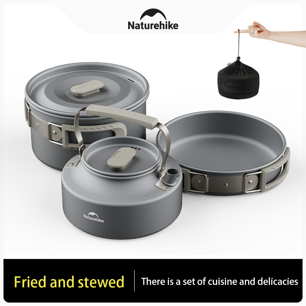Naturehike Açık Pot Seti, Kamp - Camping Cooking Set Stainless Steel incelemesi ve fiyatı