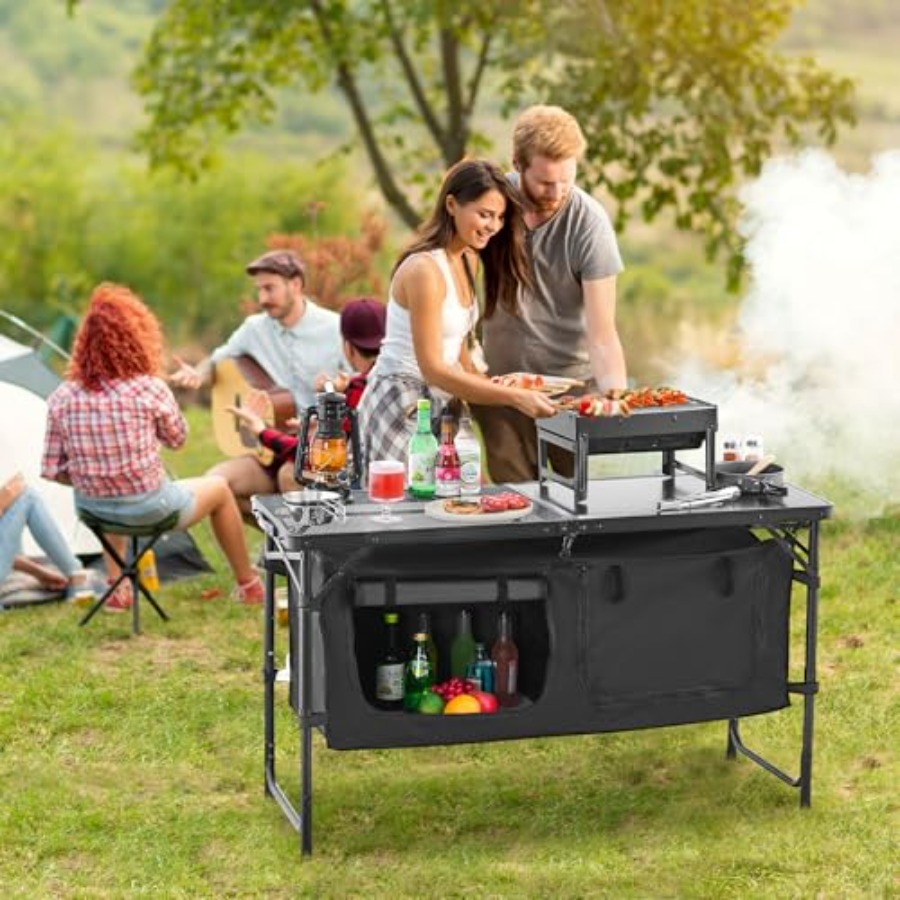 Kamp Mutfak Masası, Katlanabil - Camping Outdoor Cooking Table incelemesi ve fiyatı